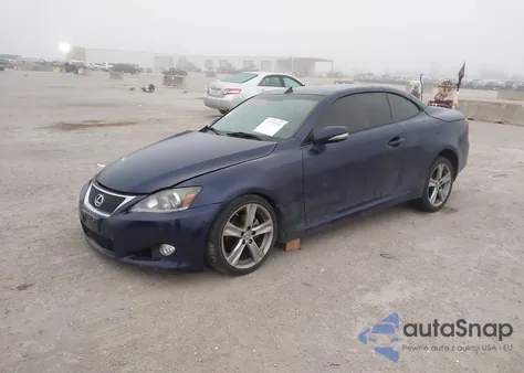 2012 Lexus Is 250C from USA, damaged, VIN JTHFF2C20C2521924
